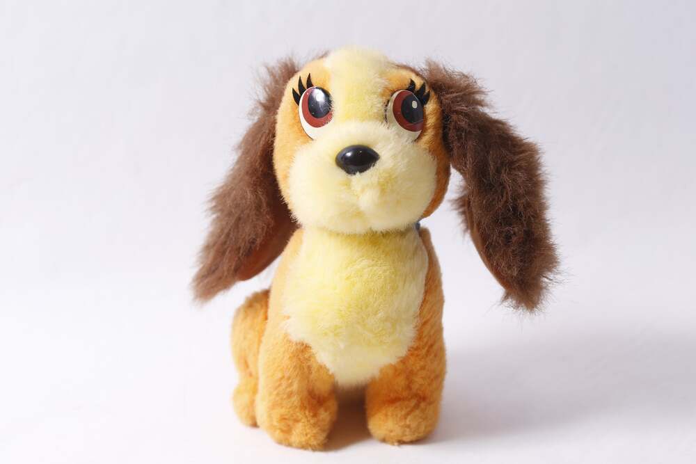 Disneyland Lady Plush Dog from Lady And The Tramp Movie ~ 260317-WH 986